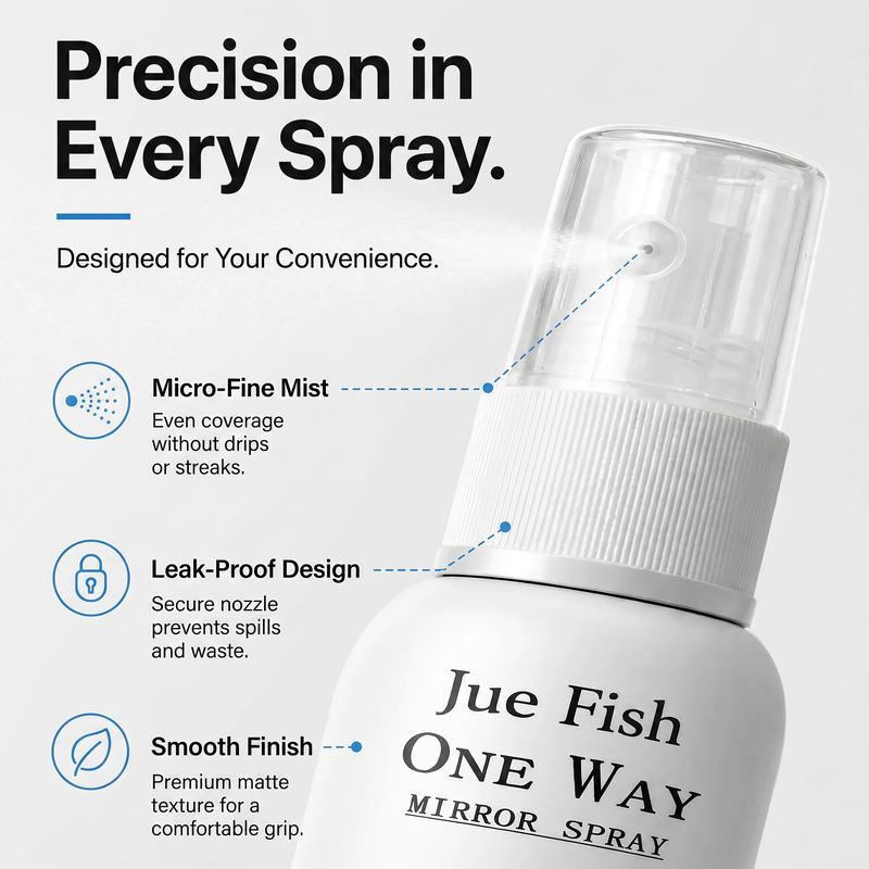 🎁1+1 INGYEN🪞 Fújd fel, és már láthatatlan is vagy – Egyirányú tükör spray otthonra és autóra!