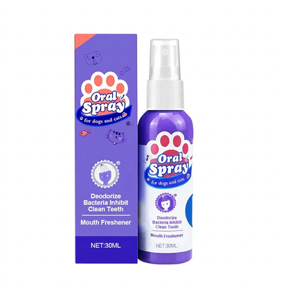 🔥🔥2+2 ingyenes🐾 2026 Új kiadás! Állatfogtisztító spray – Nincs szükség fogkefére!