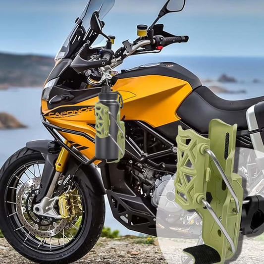 🔥1+1 ingyenes🏍️Tartós időjárásálló palacktartó🚲Önbeálló univerzális pohártartó – 360° forgatható, szerszám nélkül felszerelhető!