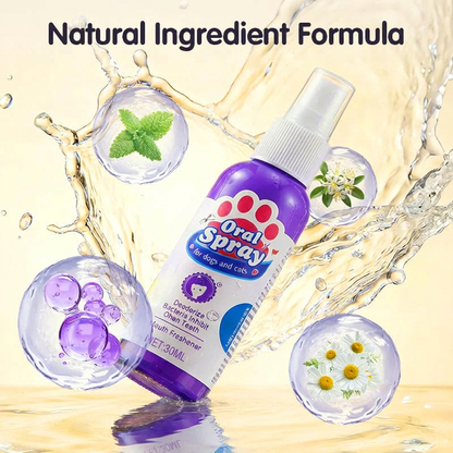🔥🔥2+2 ingyenes🐾 2026 Új kiadás! Állatfogtisztító spray – Nincs szükség fogkefére!