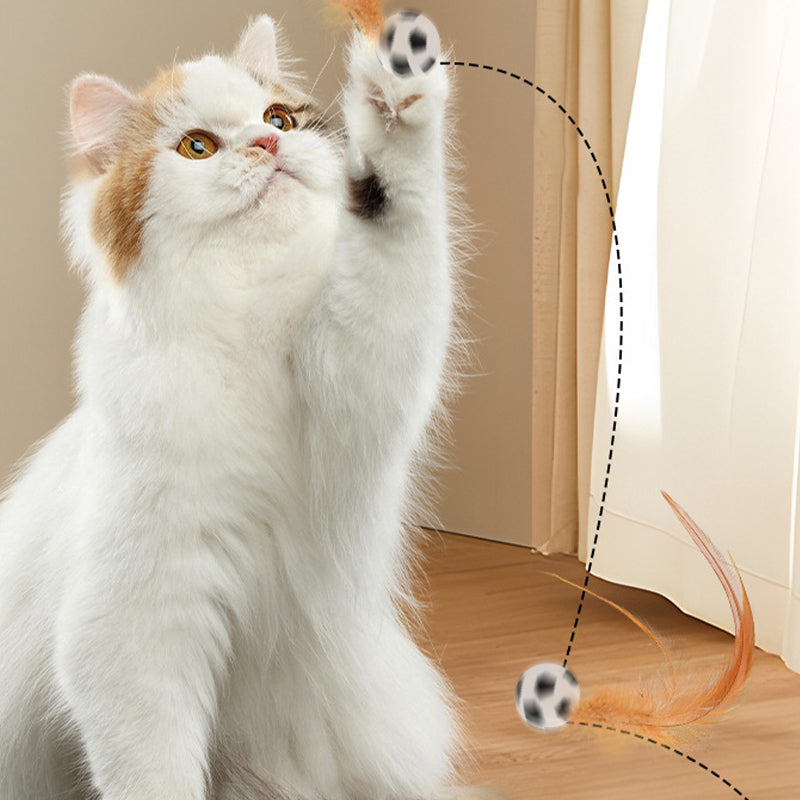 🔥2+2 ingyenes⚽ Interaktív macskalabda🐱 Rugós pattogó macskajáték – Elem nélkül folyamatos szórakozás!