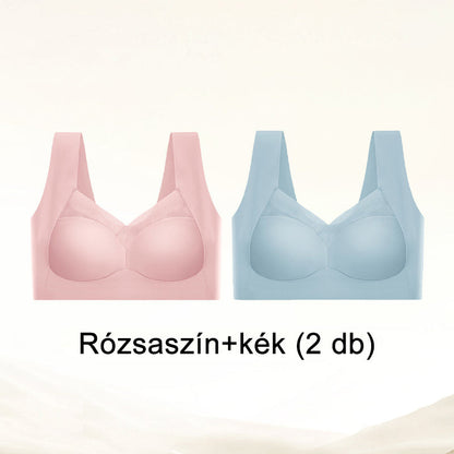 🎁🔥1+1 ingyenes👙✨ Emelő és formáló melltartó – kényelem és tartás egész napra!🧘‍♀️💐 Varrat nélküli komfort melltartó – aludj és élj kényelmesen!