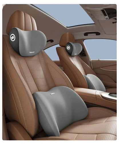 🚚Ergonomic design for perfect lumbar & seat support 🪑Nieodkształcalna, wysokiej jakości poduszka samochodowa！
