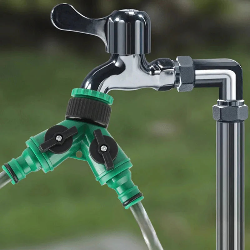 💰Többet vásárol, többet spórol!💧🚰Kétfejes vízcsap elosztó – Egy csapból két vízkimenet！