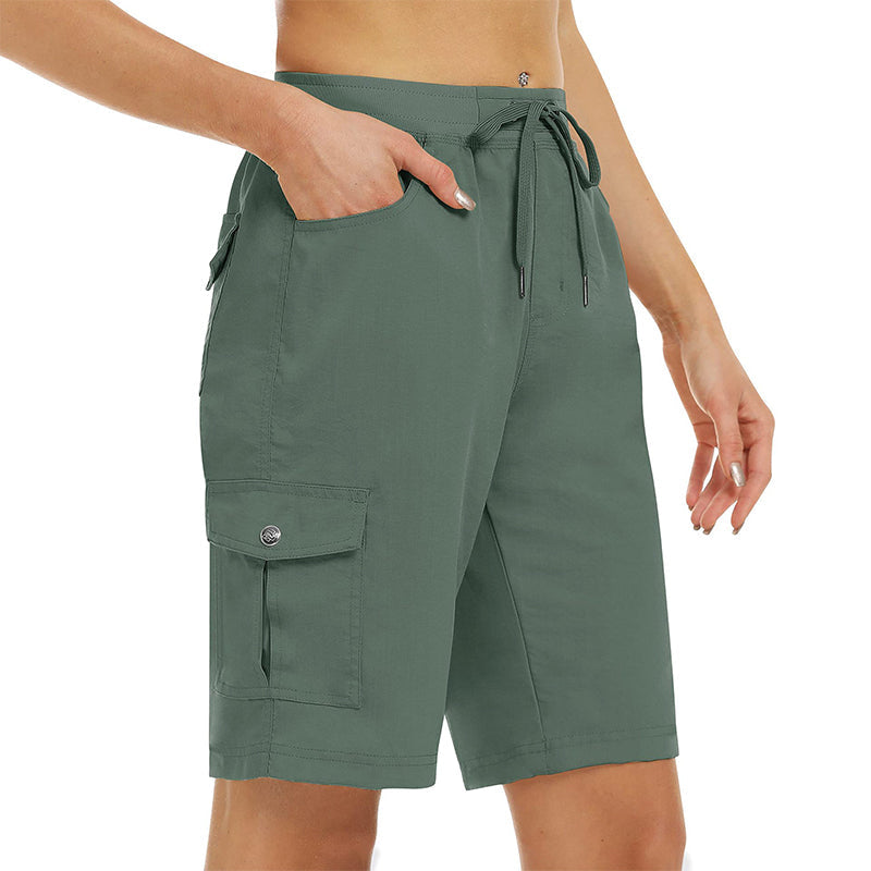 🔥🔝 Legnépszerűbb termékek🩳 Női kényelmes outdoor cargo rövidnadrágok: minden kalandhoz és hétköznaphoz!✨ 4 irányban rugalmas, gyorsan száradó anyag!