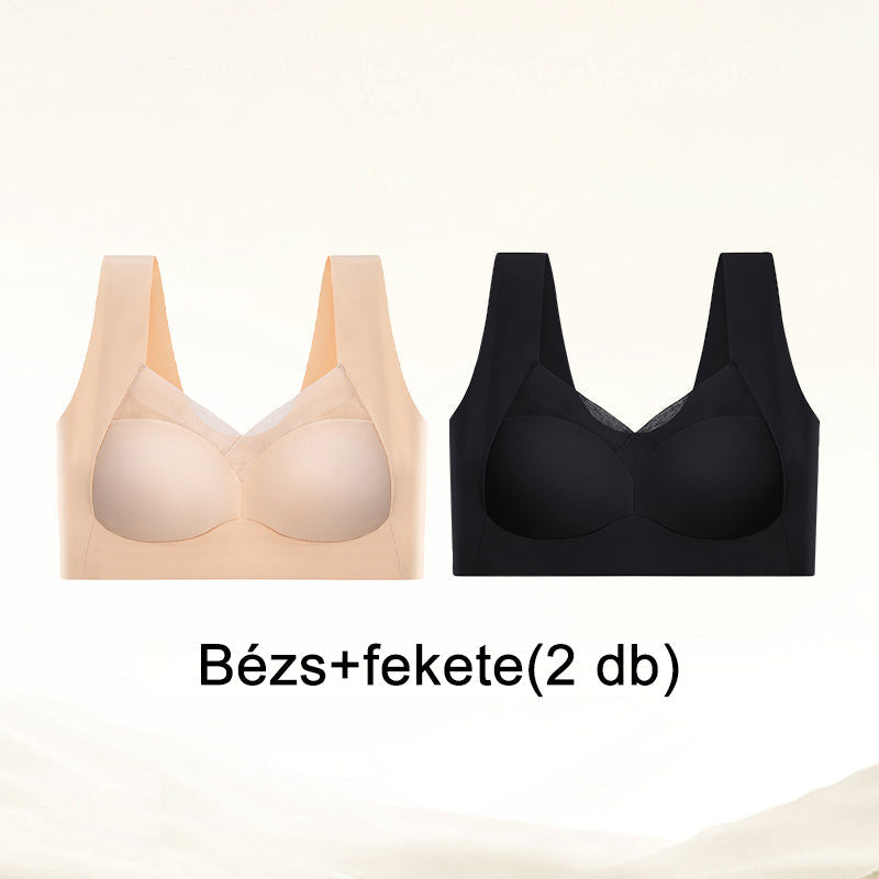 🎁🔥1+1 ingyenes👙✨ Emelő és formáló melltartó – kényelem és tartás egész napra!🧘‍♀️💐 Varrat nélküli komfort melltartó – aludj és élj kényelmesen!