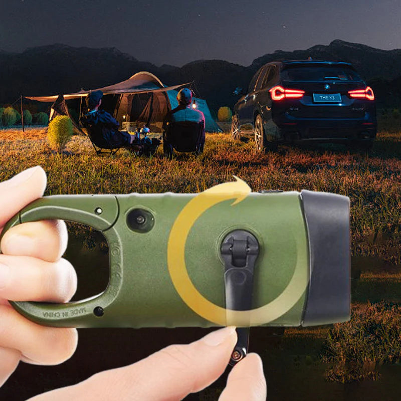 😀60% kedvezmény🔦3-in-1 Kültéri Vészlámpa – Napelem+Kézi+USB Töltés + Powerbank!