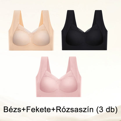 🎁🔥1+1 ingyenes👙✨ Emelő és formáló melltartó – kényelem és tartás egész napra!🧘‍♀️💐 Varrat nélküli komfort melltartó – aludj és élj kényelmesen!