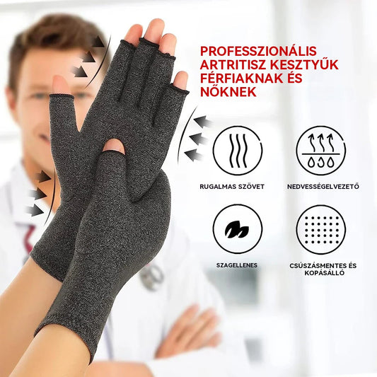 👍2026 Új modell🔥1 vásárol 1 ingyen kap🖐️Enyhe Kompressziós Kesztyűk – Ízületi Fájdalom Csillapítás + Lélegző!