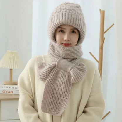 🥶 Téli hideg? Ez a sapka+sál megvédi az arcodat, a nyakadat és a füleidet (Az anyukák imádják!)