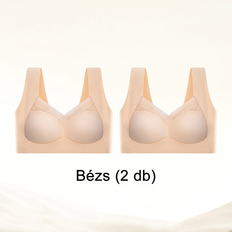 🎁🔥1+1 ingyenes👙✨ Emelő és formáló melltartó – kényelem és tartás egész napra!🧘‍♀️💐 Varrat nélküli komfort melltartó – aludj és élj kényelmesen!