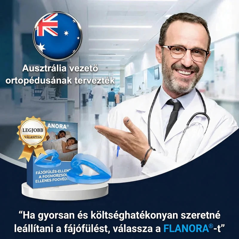 🔥1+1 ingyen😴 Flanora® Plus horkolásgátló szájfeltét🌙 Ultravékony állítható alvási betét – Azonnal csökkenti a horkolást, fájdalom és állkapocsfájdalom nélkül!