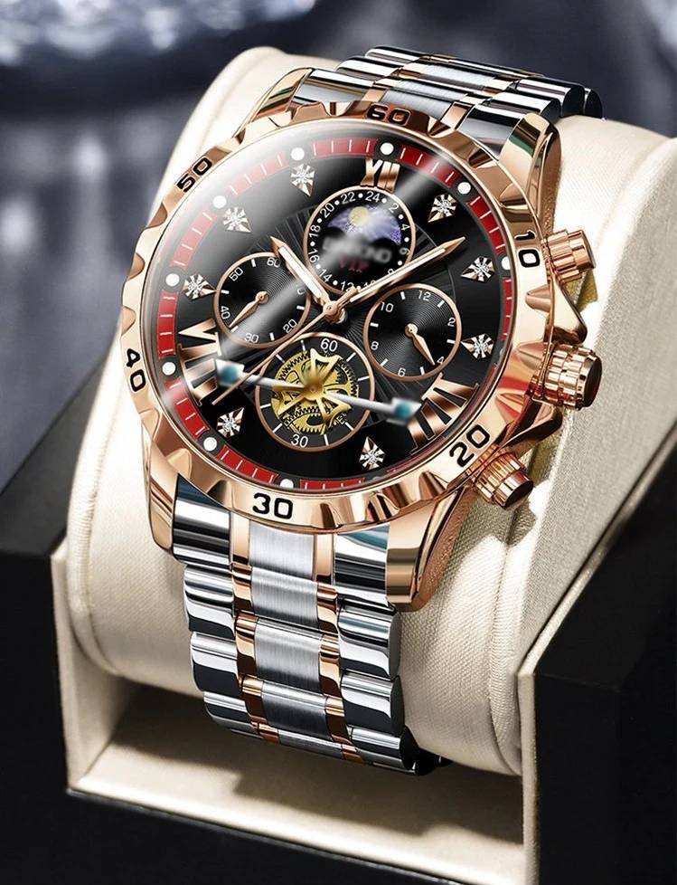 ⌚Svájci automata órák – vízálló, mechanikus és stílusos Kiváló!