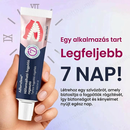 😍60%-kal csökkent🔥1 vásárol 1 ingyen kap🦷Hőre Aktiválódó! Egyedi Illeszkedés + Cinkmentes, Gyengéd Formula!