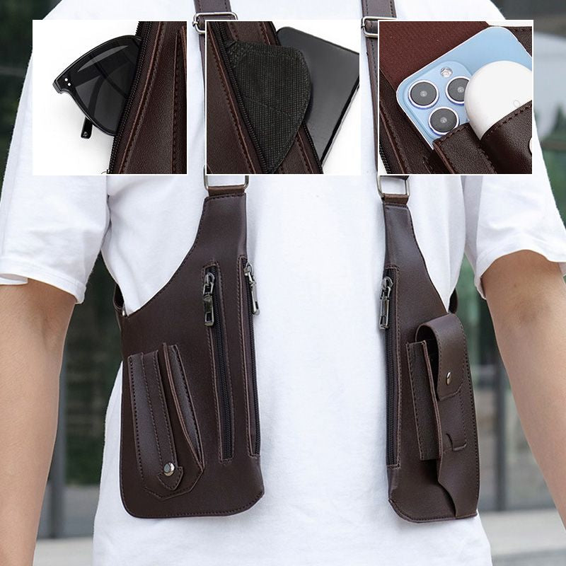 😊60% kedvezmény🎒 Taktikai lopásgátló férfi táska – Ergonomikus, tartós és sokoldalú kalandokhoz!💯 Garanciális ajánlat – Vízálló PU bőr, több zsebbel!