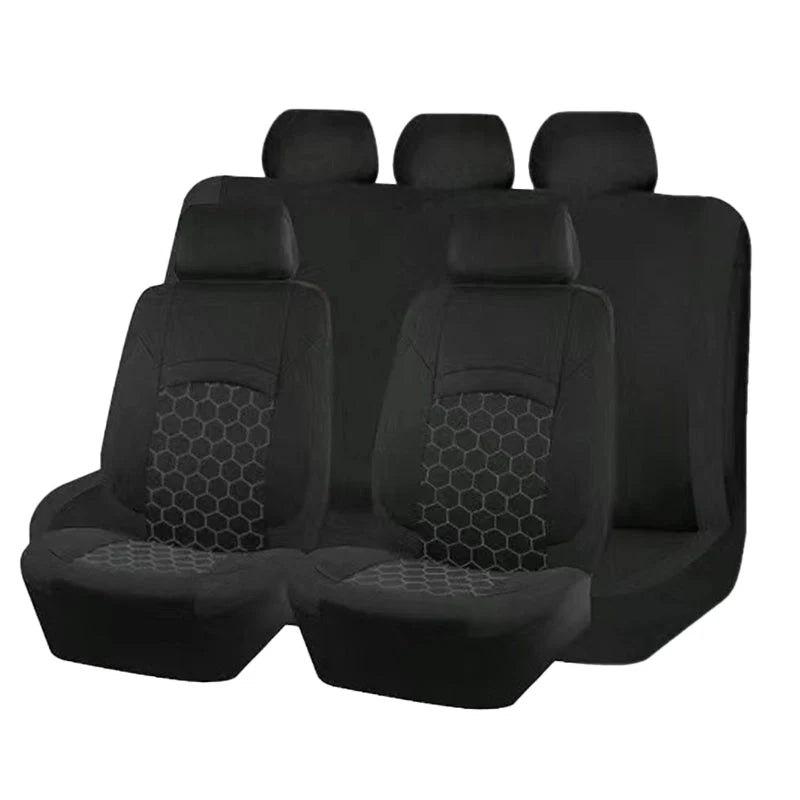 💥🎉49% árcsökkentés💺🚗Univerzális, 9 darabból álló autóüléshuzat-készlet, 5 üléses modellekhez🛡️!