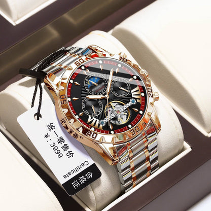 ⌚Svájci automata órák – vízálló, mechanikus és stílusos Kiváló!