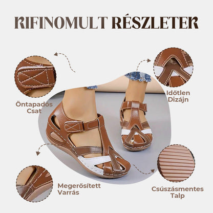 🎉46% árcsökkentés🥿 Ortopédiai női szandálok: kényelem és egészség egész nap!👠 5 cm-es sarokemelkedés: stílusos és fájdalommentes viselet!