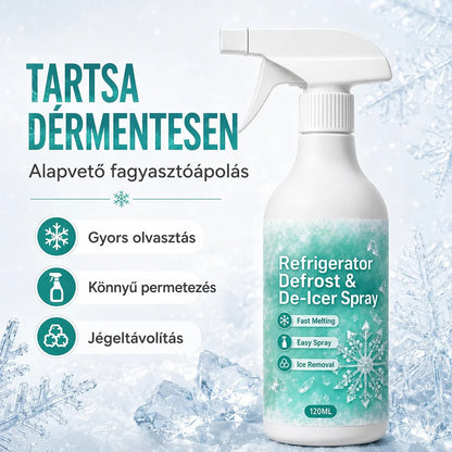 【🧊💨🔥】Gyorsan ható hűtőszekrény-jégoldó spray– Könnyű ravasz, kényelmes fogás, gyorsan fellazítja a makacs jeget! 🏠🌟