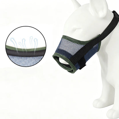 🎁1+1 INGYEN (2 db) 🐕 Védje meg kutyáját – Légáteresztő hálós szájkosár harapás és rágás ellen!