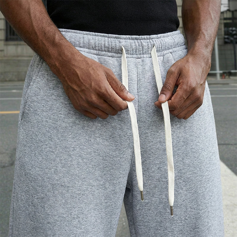 😜35% árcsökkentés 🩳 Állítható derékú férfi laza nadrág👖 Tartós egyszínű férfi nadrág – Könnyen kombinálható, hosszú távú használatra!