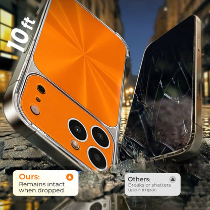 🎉Bestseller akció🔥1+1 ingyenes📱💎 Drop-Proof CD - As Thin As Bare Phone: Sparkle & Safety in One Case!