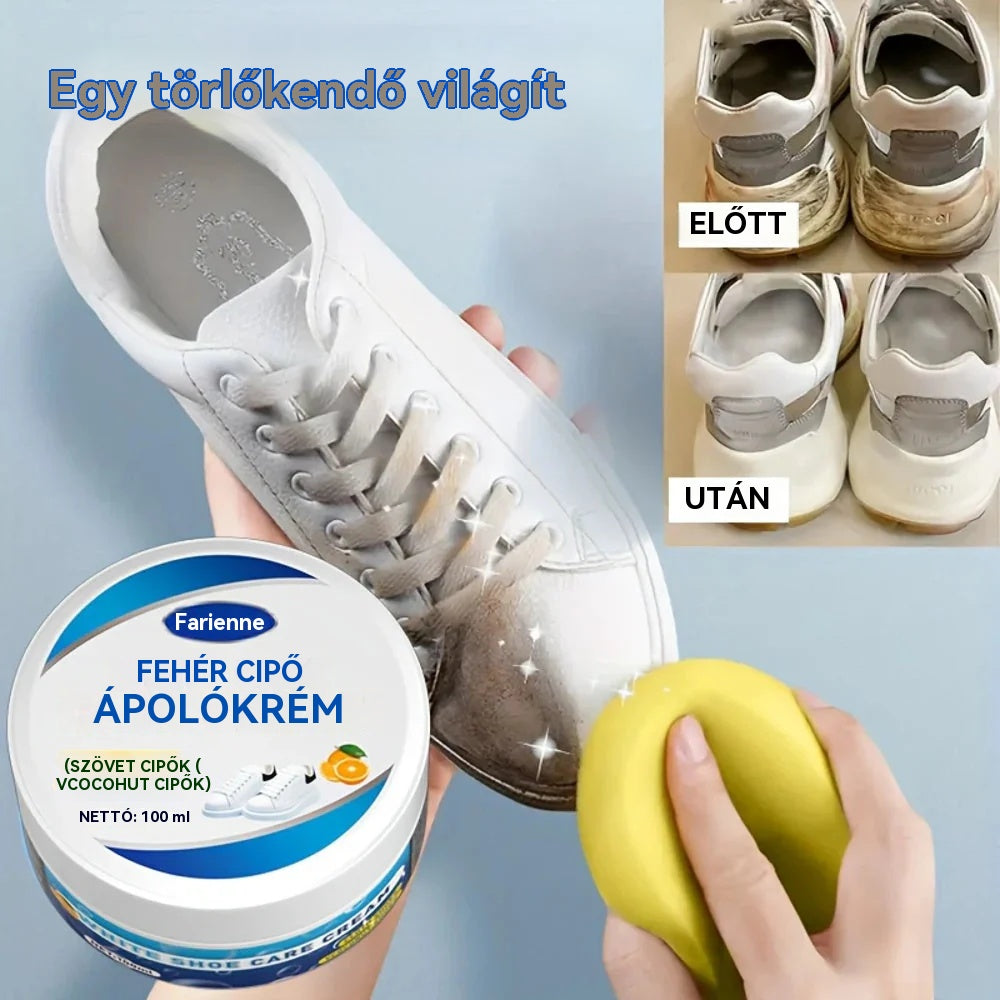 😜45% árcsökkentés😁árcsökkentési akció!👞 Magic Shoe Cream – A cipőid újjáéledtéért, azonnali fénnyel!