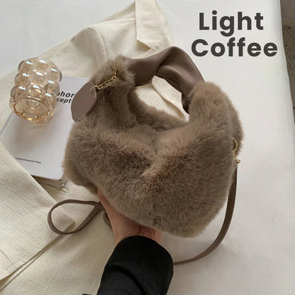🎁Ingyenes ajándék✨ Luxus érzetű, bőrbarát kézitáska👜 Műszőrme táska – Elegancia és funkcionalitás minden nő számára!