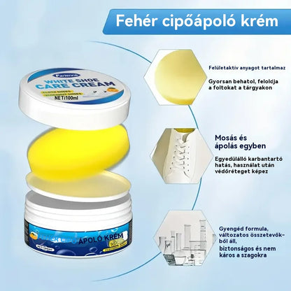 😜45% árcsökkentés😁árcsökkentési akció!👞 Magic Shoe Cream – A cipőid újjáéledtéért, azonnali fénnyel!