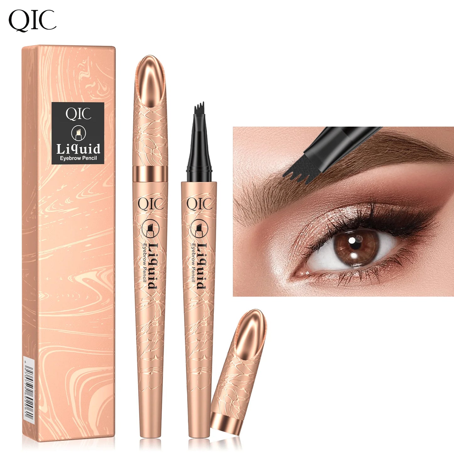 🔥1 vásárol 1 ingyen kap🖌️3D Microblading szemceruza – 4 villás hegy + 24 órás vízállóság!