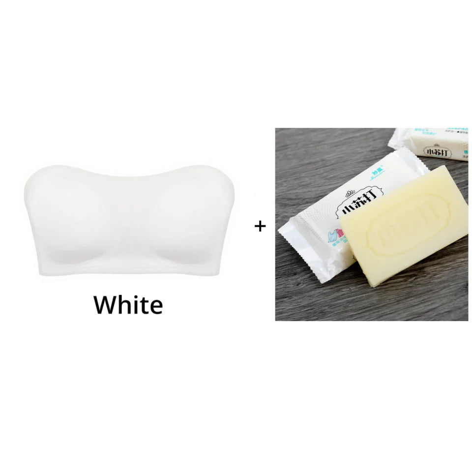 😜35% árcsökkentés ✨ Pánt nélküli melltartó💖 Oldalról záródó bikinifelső – Kényelem és nőies megjelenés együtt!