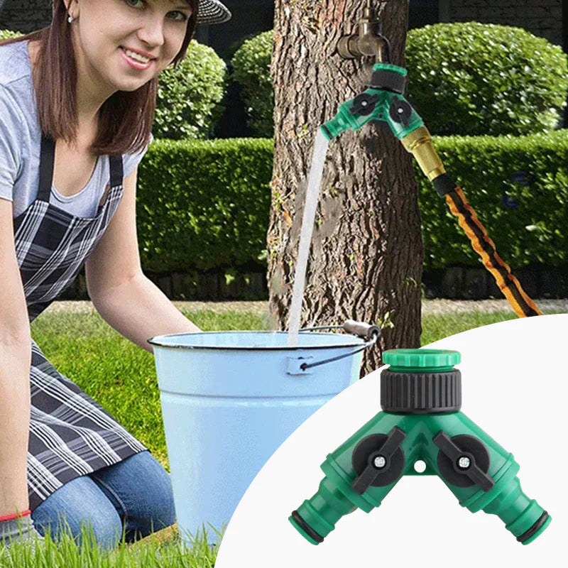 💰Többet vásárol, többet spórol!💧🚰Kétfejes vízcsap elosztó – Egy csapból két vízkimenet！