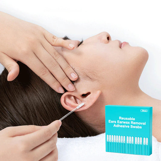 🔥🔥48+24 ingyenes😜50% árcsökkentés👂 Biztonságos, fájdalommentes fültisztítás!🌱 Környezetbarát fültisztító tampon – Mosható, többcélú használat felnőtteknek, babáknak és állatoknak!