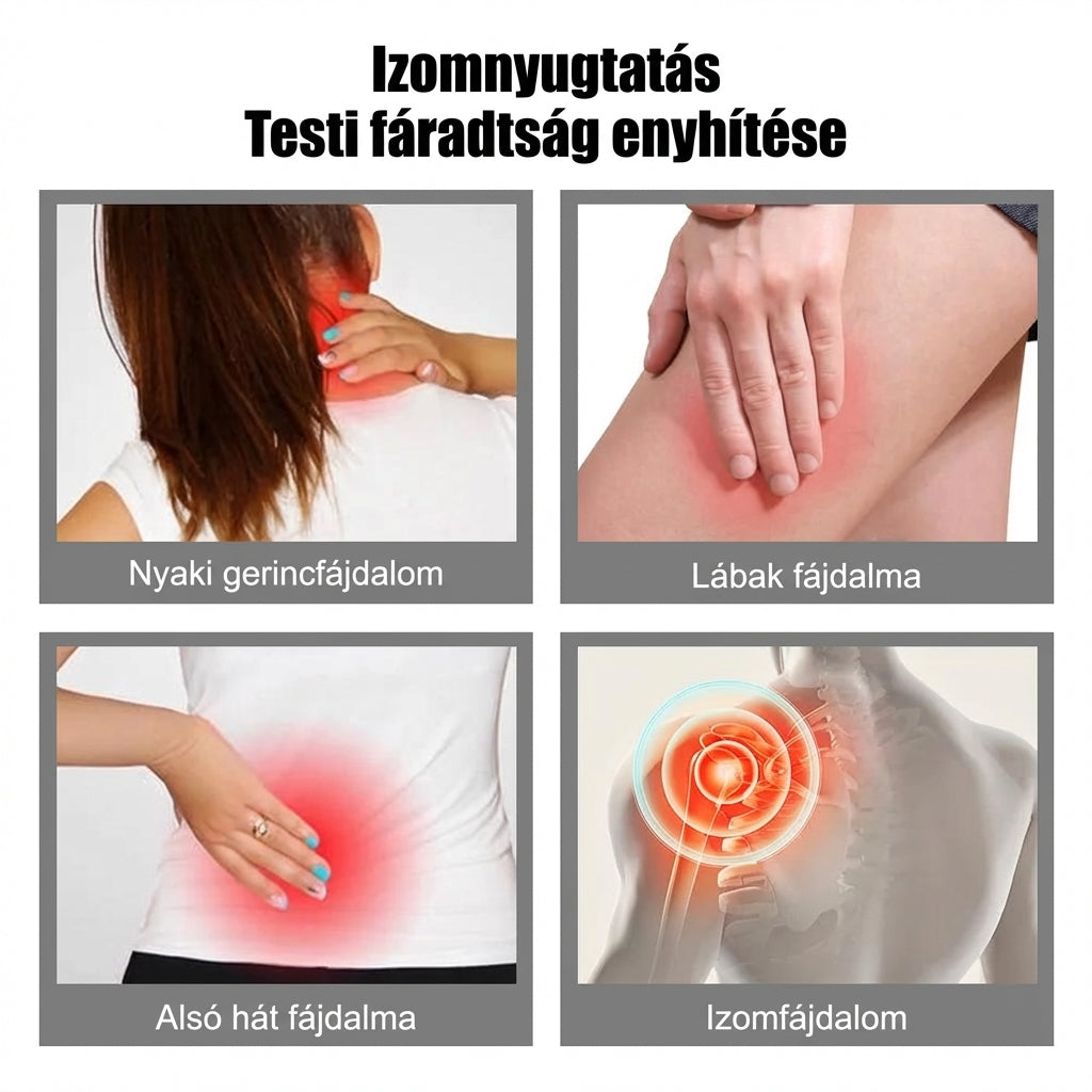 🎁1+1 ingyenes💪🔥 German Tech Mini Massager: 6 Modes, 16 Intensities for Full-Body Relief!