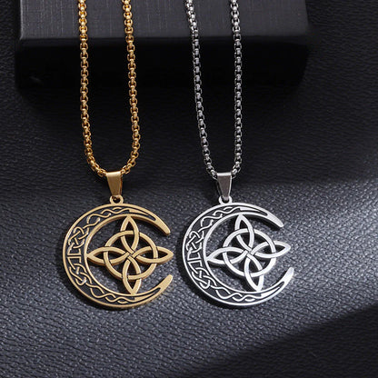 🔥1 vásárol 1 ingyen kap🌙✨ Titokzatos Kelta Hold Nyaklánc – A Női Erő és Védelem Szimbóluma! 🎁