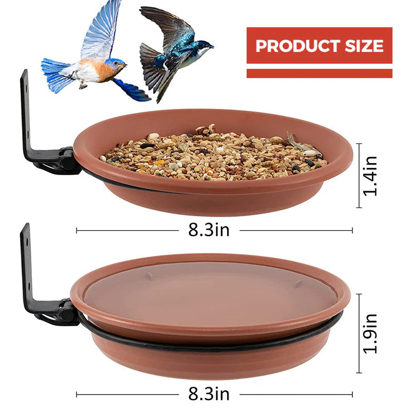 😁árcsökkentési akció🐦 Többszintű kültéri madáretető – Falra és fára egyszerűen szerelhető!