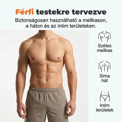 🔥1+1 ingyenes🧔 Férfi kíméletes szőrtelenítő krém🌿 Növényi összetevős testszőrtelenítő – Sheavaj és aloe vera ápolja a férfi bőrt irritáció nélkül!