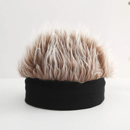 👍2026 Új modell🧢 Hip-hop parókás sapka✨ Uniszex design – Természetes megjelenés, egész napos kényelem!