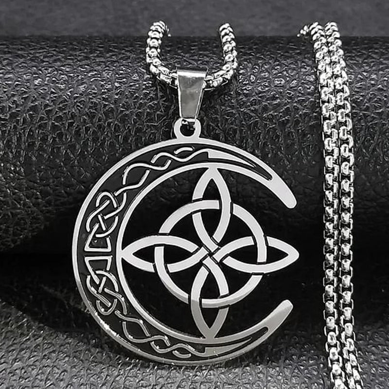 🔥1 vásárol 1 ingyen kap🌙✨ Titokzatos Kelta Hold Nyaklánc – A Női Erő és Védelem Szimbóluma! 🎁