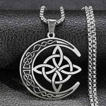 🔥1 vásárol 1 ingyen kap🌙✨ Titokzatos Kelta Hold Nyaklánc – A Női Erő és Védelem Szimbóluma! 🎁