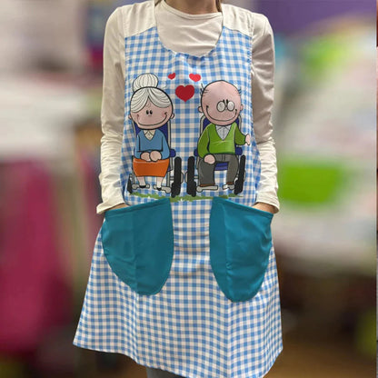 💥🎉30% árcsökkentés🌿💫 Praktikus főzőkötény – Pullover stílus, tartós poliészter, M–2XL-ig! 🎁🌟