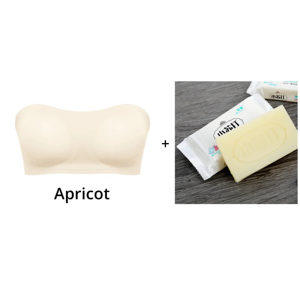 😜35% árcsökkentés ✨ Pánt nélküli melltartó💖 Oldalról záródó bikinifelső – Kényelem és nőies megjelenés együtt!