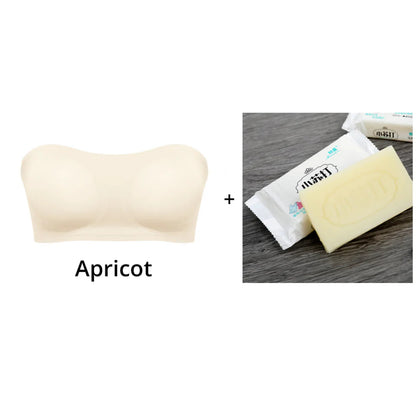 😜35% árcsökkentés ✨ Pánt nélküli melltartó💖 Oldalról záródó bikinifelső – Kényelem és nőies megjelenés együtt!