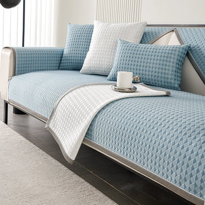 🔥🔝 Legnépszerűbb termékek❄️✨ Nyári hűsítő kanapéhüzet🧊🛋️ Jégselyem kanapévédő – egész család számára, egész napos hűvös érzés!