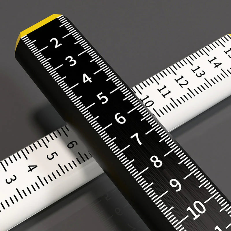 🔥1+1 ingyenes📏 2-in-1 Profi-Nivellierstab✨ Leichtes Aluminium-Werkzeug – Magnetbasis & millimetergenaue HD-Skala!