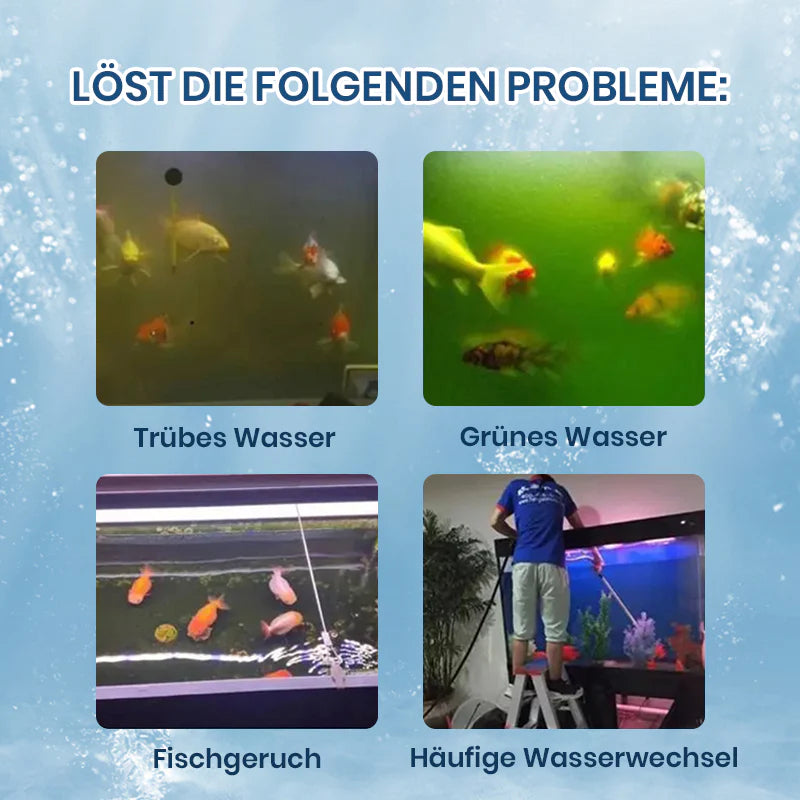【♻️ 1 + 2 ingyenes】🐠 Biztonságos tisztítás – Egészséges környezet halaknak és növényeknek!