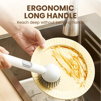 🎁1 vásárol 1 ingyen kap🧼360° Forgó Edénytisztító Kefe – Erőfeszítés Nélkül Tiszta Edények!