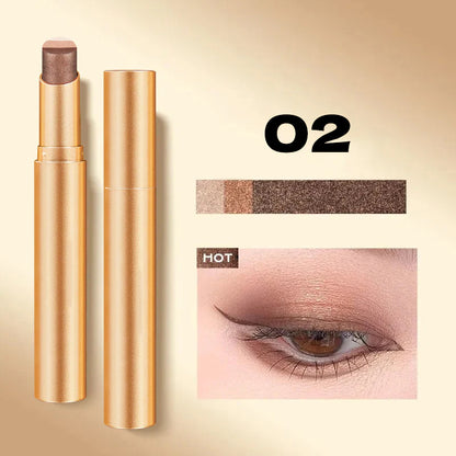 🔥🔥1+1 ingyenes👀Qiciy Dream 2-in-1 Szemhéjpúder Stick – Gyors Lazy Smink Egész Nap!！