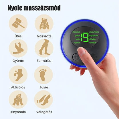 🎁1+1 ingyenes💪🔥 German Tech Mini Massager: 6 Modes, 16 Intensities for Full-Body Relief!
