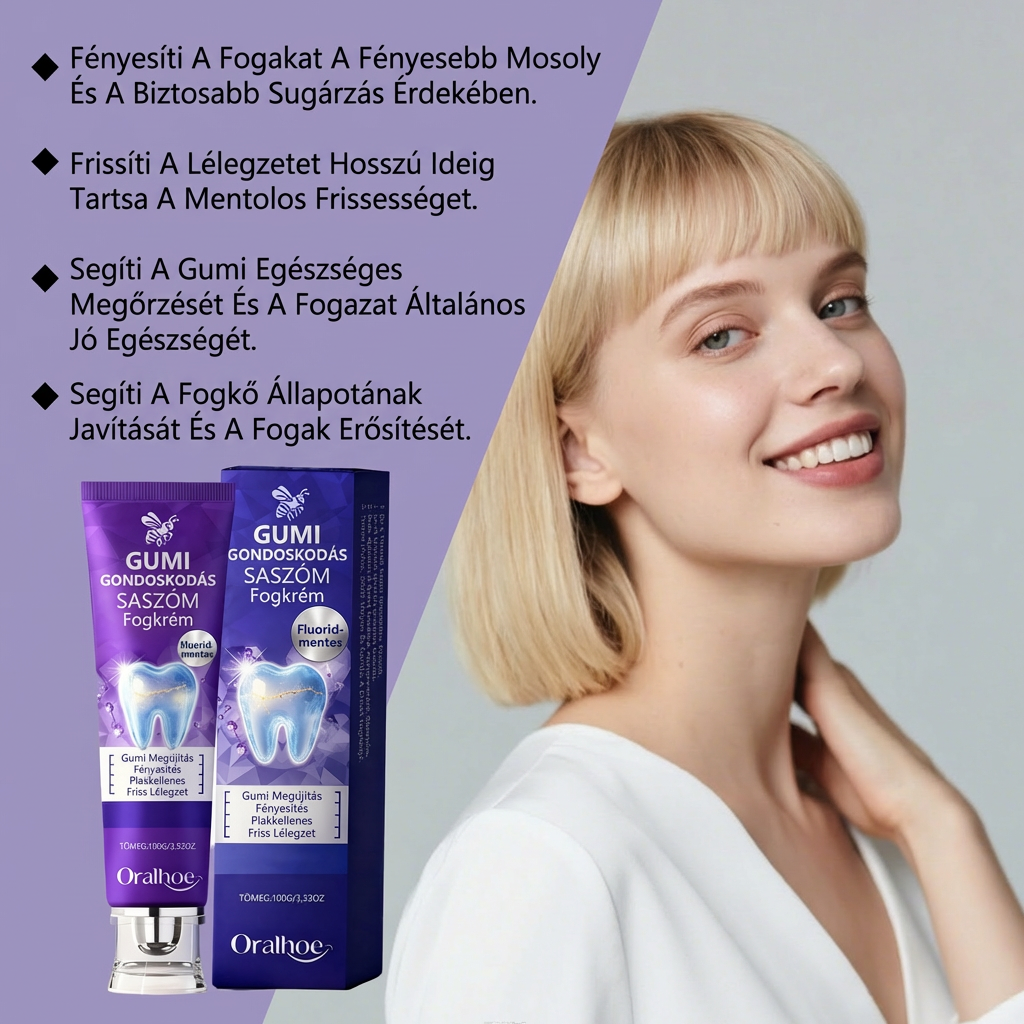 🔥🔥1+1 ingyenes😜40% árcsökkentés🦷Rolimey® VioCore Méhméreg Fogkrém – Ínyregeneráció + Parodontitis Enyhítés!